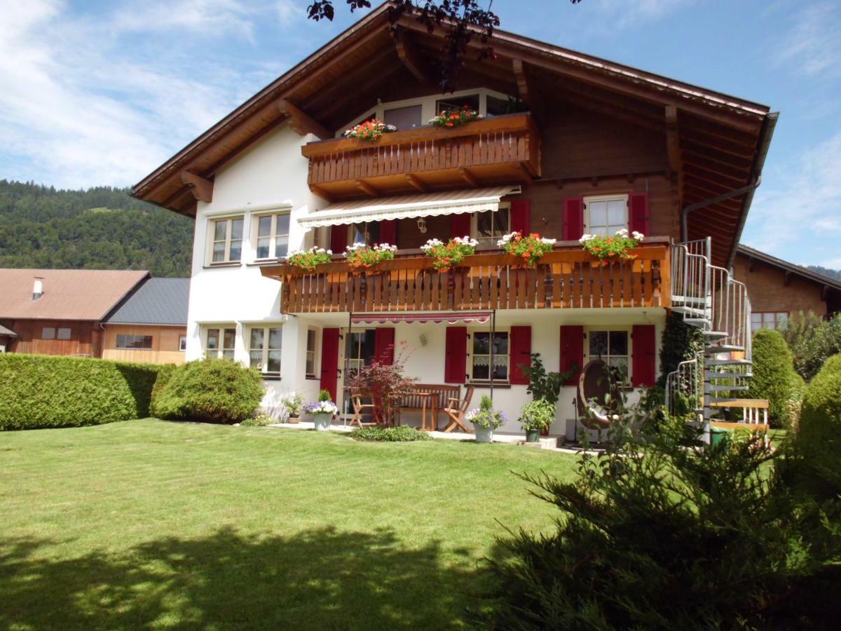Ferienwohnung Annele Hittisau Kültér fotó